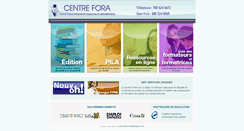 Desktop Screenshot of centrefora.on.ca